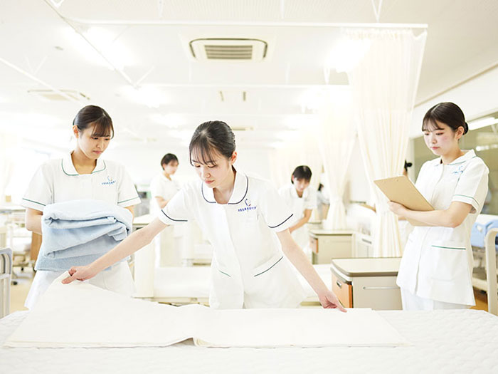 豊富な病院実習で活躍できる人材へ