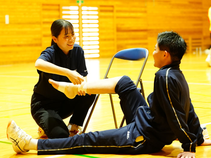 1人ひとりと向き合う担任制だから安心